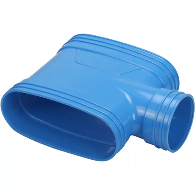Wavin Ventiza Te de PVC ovalado 195x80 mm M/M/M