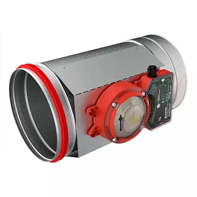 Sensor de humo 230V para compuerta cortafuegos redonda 125 mm - E-FDC A SSA D125 230