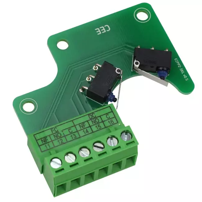 Kit S de compuerta cortafuegos rectangular de doble contacto - KIT E-FD A R25S