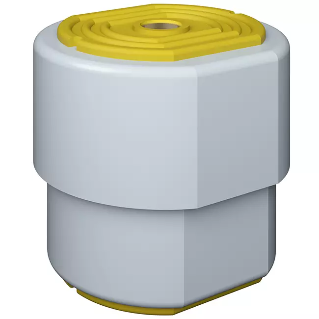 Kit de vibración ClimaConnect 1.2 azul/amarillo, con muelle, para unidades de hasta 80 KG