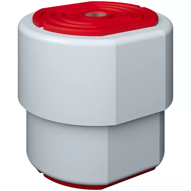 Kit de vibración ClimaConnect 3.2 rojo/amarillo, con muelle, para unidades de hasta 120 KG