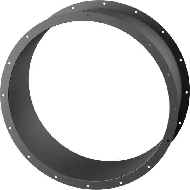 Pieza de conexión para ventilador axial - acero inoxidable 1250 02