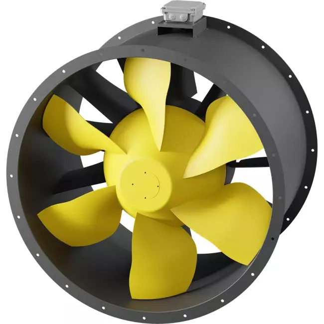 Ventilador de conducto axial de 800 mm para gases de combustión F300- AL 800 D6 F3 02 CFG
