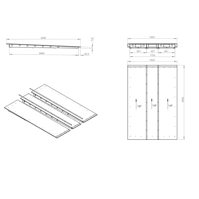 Toldo para ROTO K / RHE 20000 H T BG1