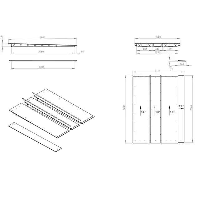 Toldo para ROTO K / RHE 20000 H T BG2