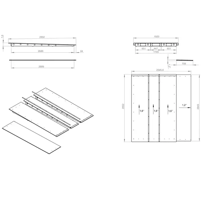 Toldo para ROTO K / RHE 20000 H T BG3