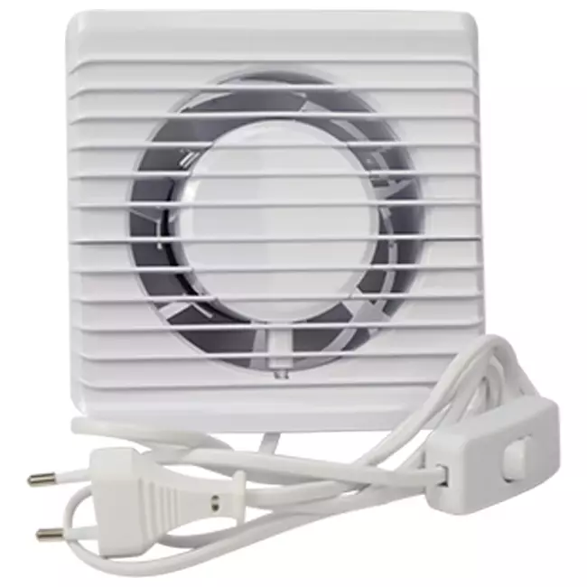 Extractor de baño Ø 100 mm blanco - energy planet 100PS