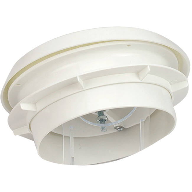 Válvula de ventilación 125 mm entrada y salida con muelles de fricción - DAV-C125