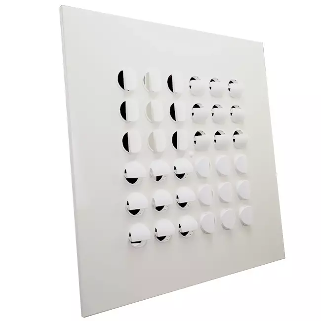 Difusor de techo Multinozzle 596x596mm – MN16 RAL9010