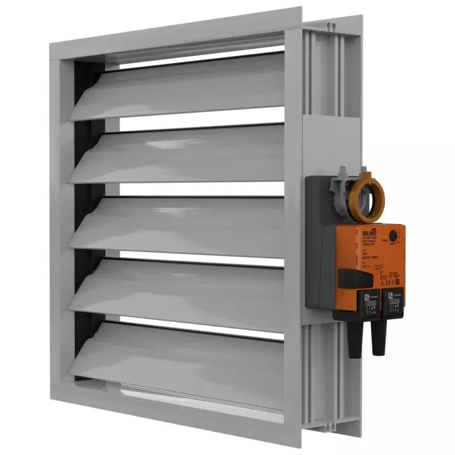 Compuerta Maxivent con actuador para MR4565 horizontal izquierda - DAL