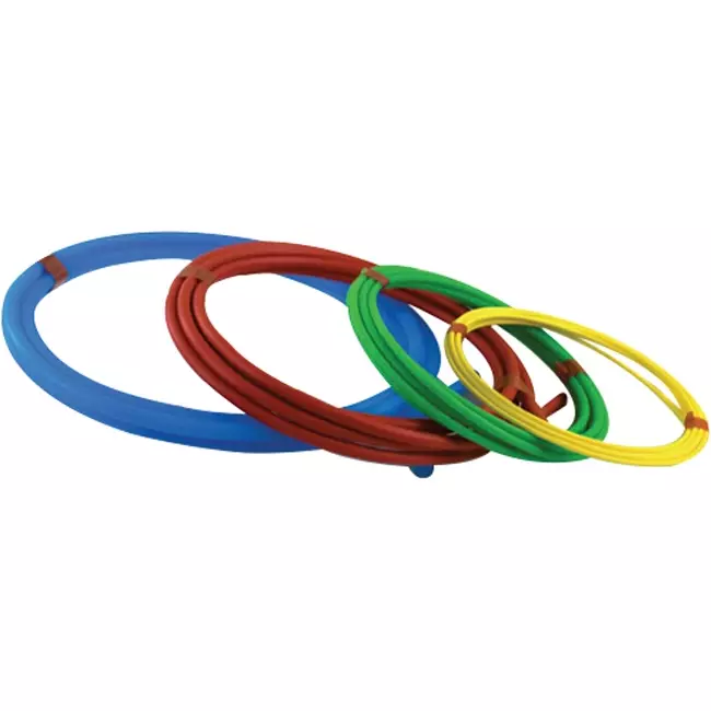 Juego de muelles de flexión de nylon 4 metros 1/4-3/8-1/2-5/8