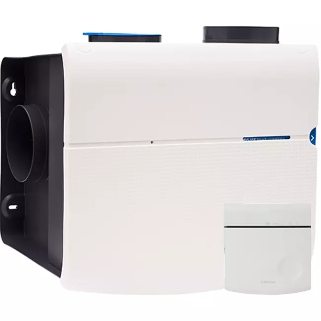 Orcon MVS-15RH CO2B 550 m³/h + sensor de humedad + sensor de control de CO2 - enchufe de seguridad