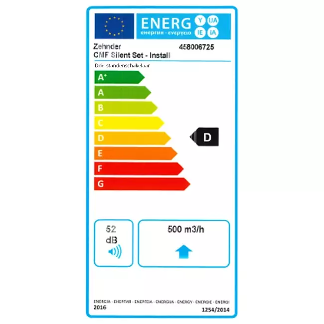 Paquete Zehnder ComfoFan Silent Limited de 300 m³/h + control RFT + 4 válvulas - enchufe Perilex