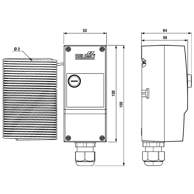Sensor de protección contra heladas Maxivent