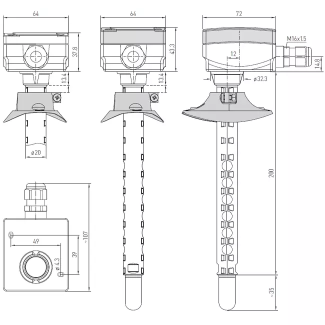 Sensor de humedad Maxivent