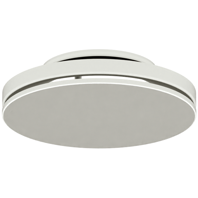 Difusor de techo de acero con descarga redonda - 160 mm - RAL 9010