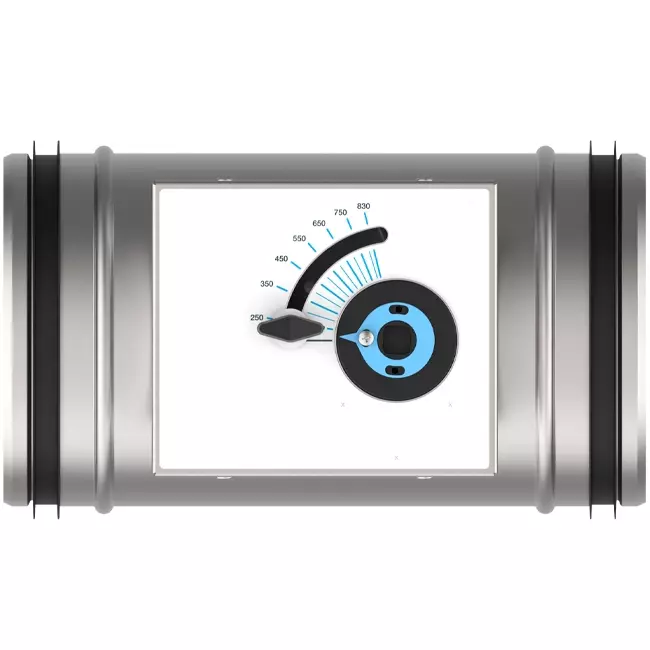 Redondo CAV Regulador de volumen constante de pared simple diámetro 160 mm
