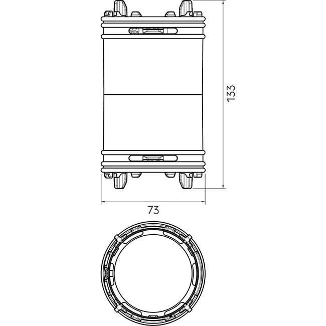 Conector Ubbink Air Excellent 23C
