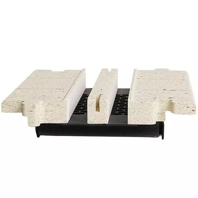 Sección intermedia Ergovent para difusores de ranura enchufables modulares 200 mm - 2 ranuras