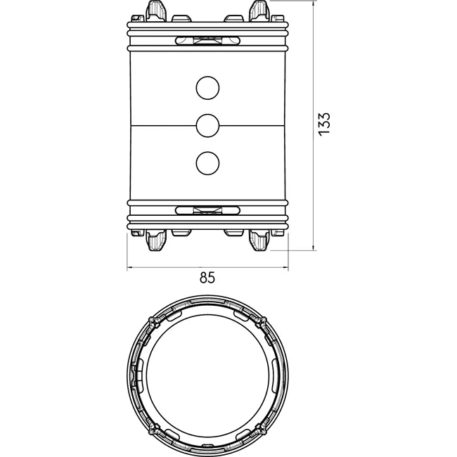 Conector Ubbink Air Excellent 34C
