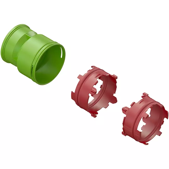 Conector Ubbink Air Excellent 48C para caja de distribución de aire DBOX 200/800