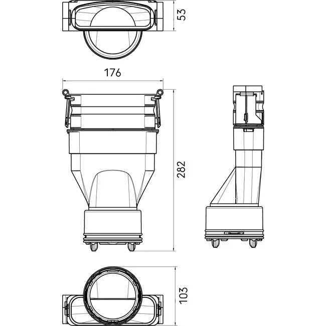 Reductor Ubbink Air Excellent 45SC - 48C