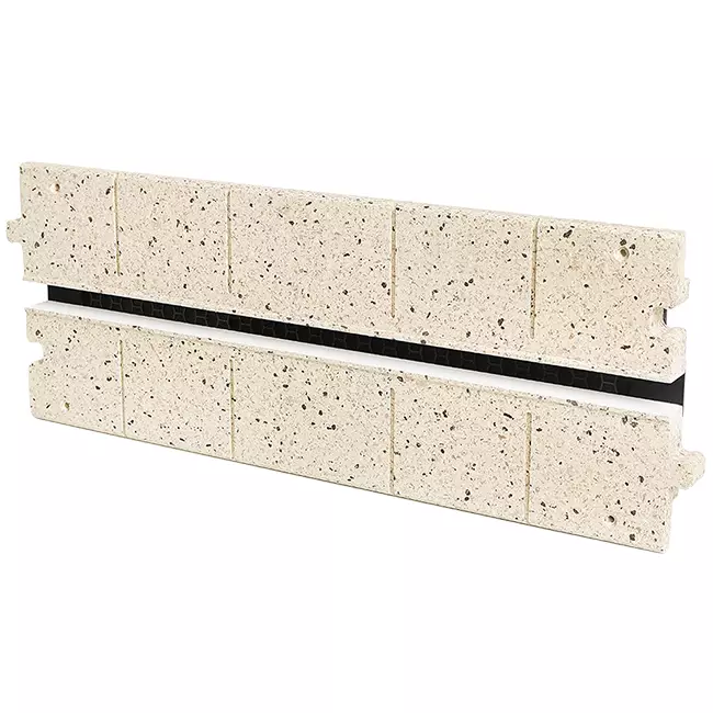 Sección intermedia Ergovent para difusores de ranura enchufables modulares 500 mm - 1 ranura