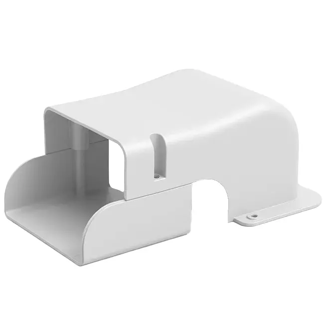 Tapa de pared ClimaConnect para conducto de montaje 100 mm - RAL 9010