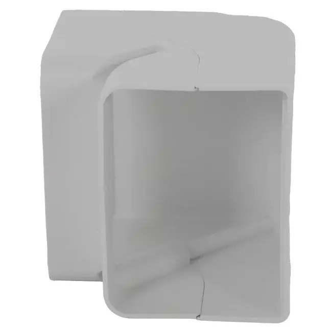 Codo interior ClimaConnect para conducto de montaje 75 mm - RAL 9010
