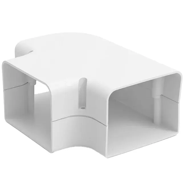 Pieza en T ClimaConnect para conducto de montaje 100 mm - RAL 9010