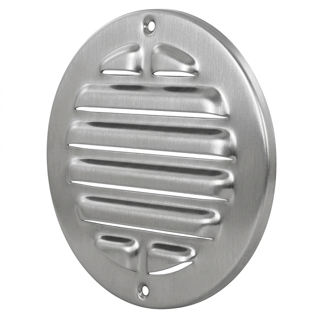 Rejilla exterior redonda 80 mm SS304