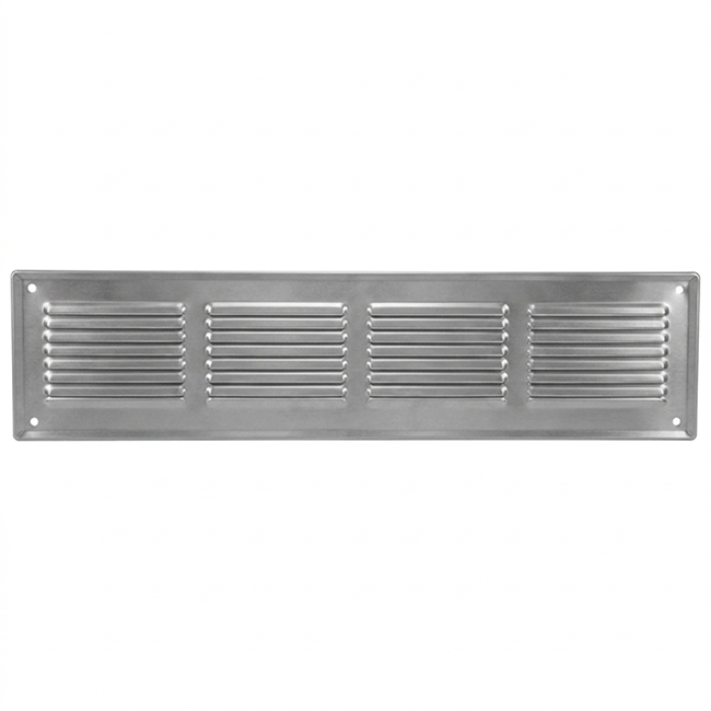 Rejilla de pared 300x100mm aluminio - sin revestimiento