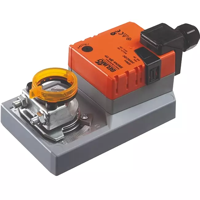 Accionamiento de válvula modulante Belimo con terminales de conexión 24V - 2-10V - 20 Nm - SM24A-SR-TP
