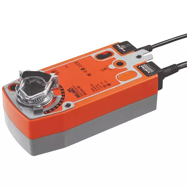 Actuador de válvula rotativa Belimo con retorno por muelle 24-240V - 20 Nm - SFA-S2
