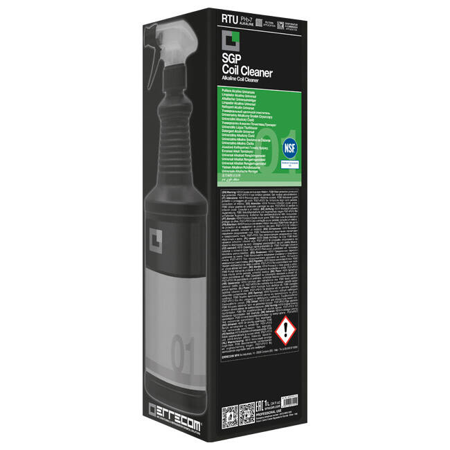 SPG Cleaner - Limpiador nanoalcalino para evaporador, condensador y filtro - 1L