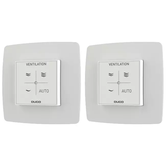 DucoBox Silent 2.0 400 m³/h + control RF + sensor CO2 - enchufe de seguridad