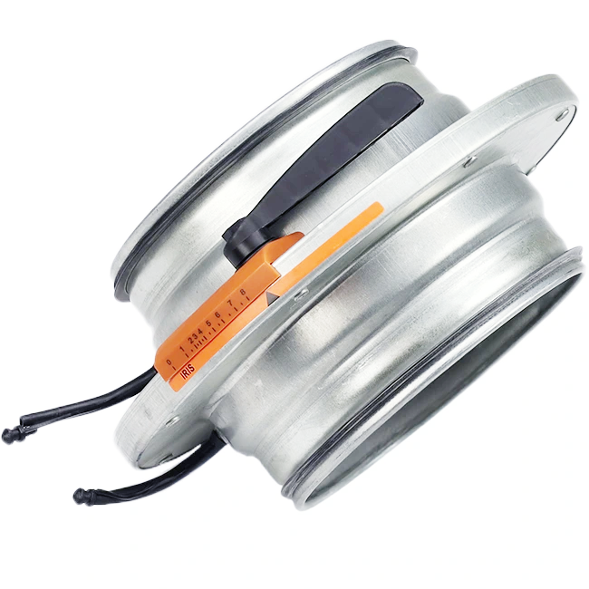 Válvula iris 160 mm - acero inoxidable 316L - IRIS160