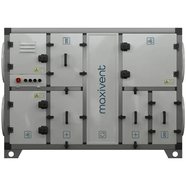 Unidad de tratamiento de aire Maxivent WTW con rueda de sorción 4500 m³/h horizontal izquierda - MR4545
