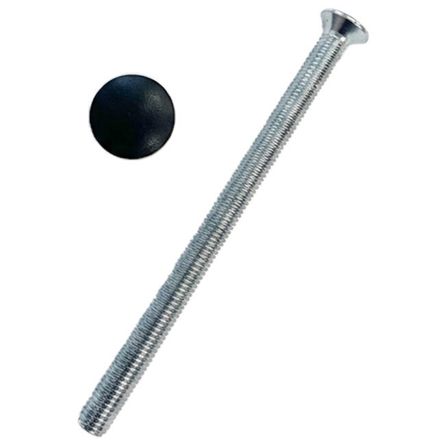 Tornillo central con tapa protectora negra