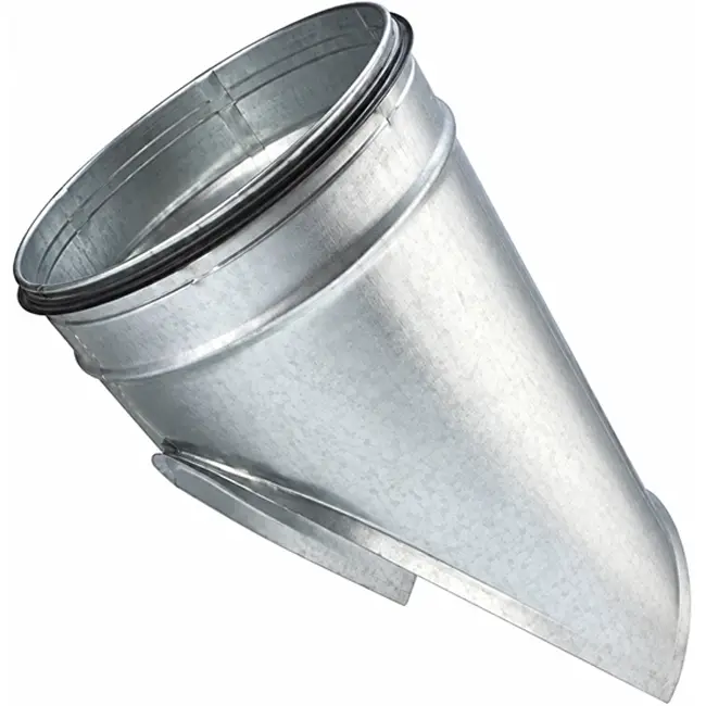 Pieza de sillín Ø 315 mm - 125 mm (45°) - Galvanizada