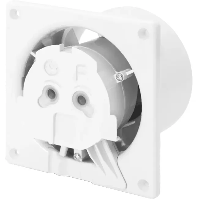 Air Roxy badkamerventilator met aansluitdiameter 100 mm met timer en vochtsensor
