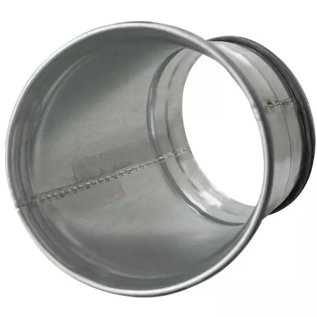 Codo helicoidal redondo 45º Ø 125 mm para tubos helicoidales