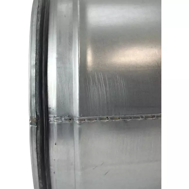 Codo helicoidal redondo 45º Ø 125 mm para tubos helicoidales