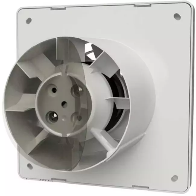 Extractor de baño Supra con temporizador ajustable Ø 100 mm -100T