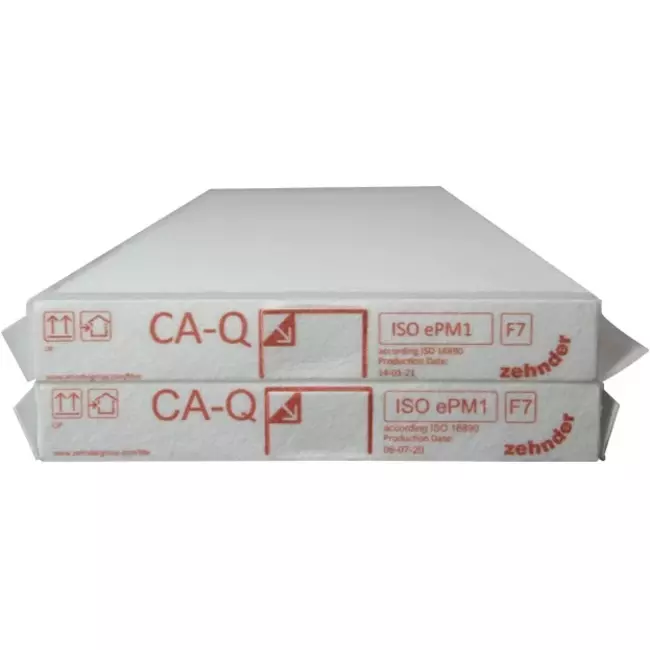 Juego de filtros Zehnder ComfoAir Q 350 / 450 / 600 ventilación mecánica con recuperación de calor F7
