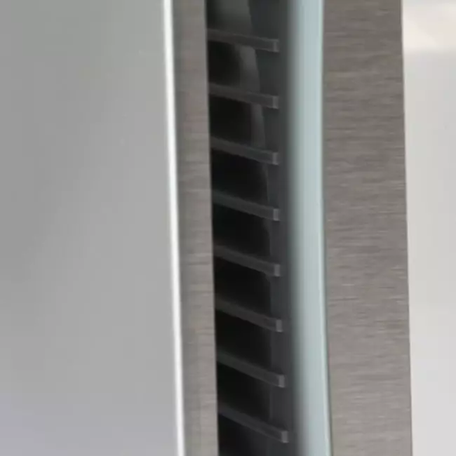 Extractor de baño Ø 100 mm acero inoxidable con temporizador - EET100Ti