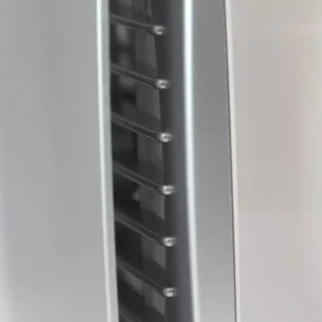 Extractor de baño Ø 100mm plateado - Design EET100S