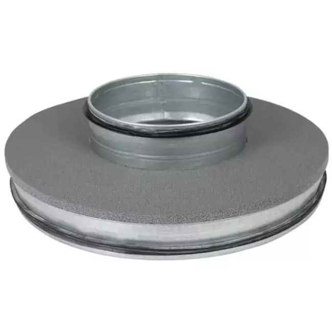 Tapa aislada Thermoduct con boquilla plana y diámetro de 315 mm - 160 mm