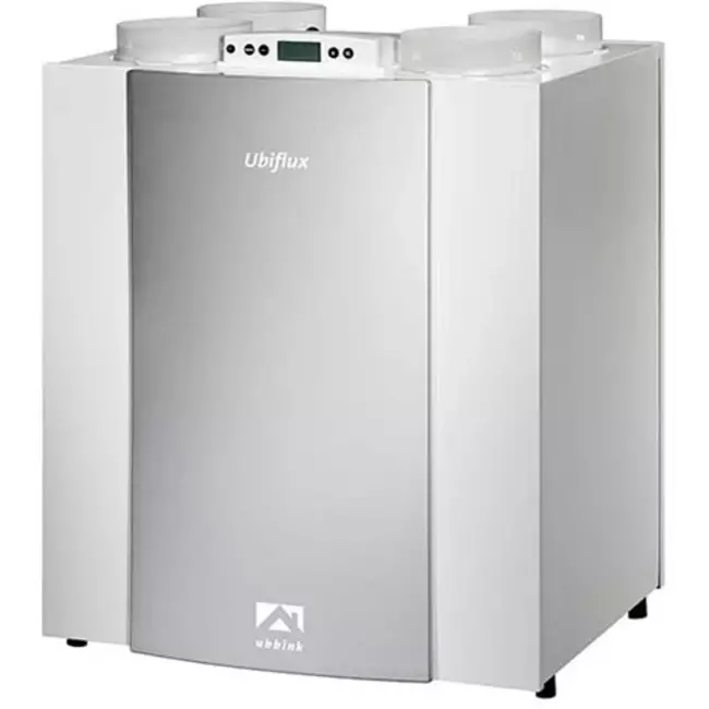 Unidad de pared Ubbink Ventilación mecánica con recuperación de calor Ubiflux W300 Plus 4/0 izquierda