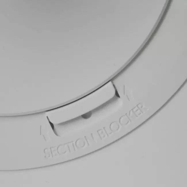 Válvula regulable Vent-Axia UniflexPlus RVG 125 mm grande - blanco